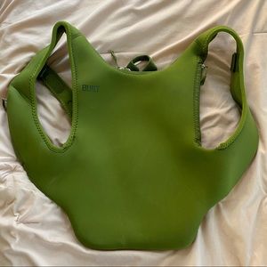 Built Olive Green laptop backpack